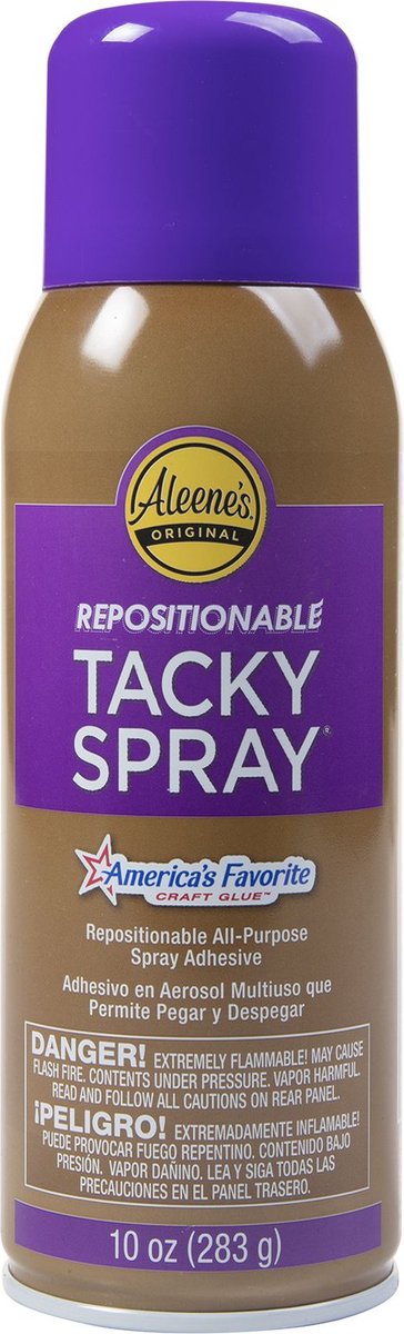 Aleenes Universeellijm - Tacky Spray - Repositionable - 283g